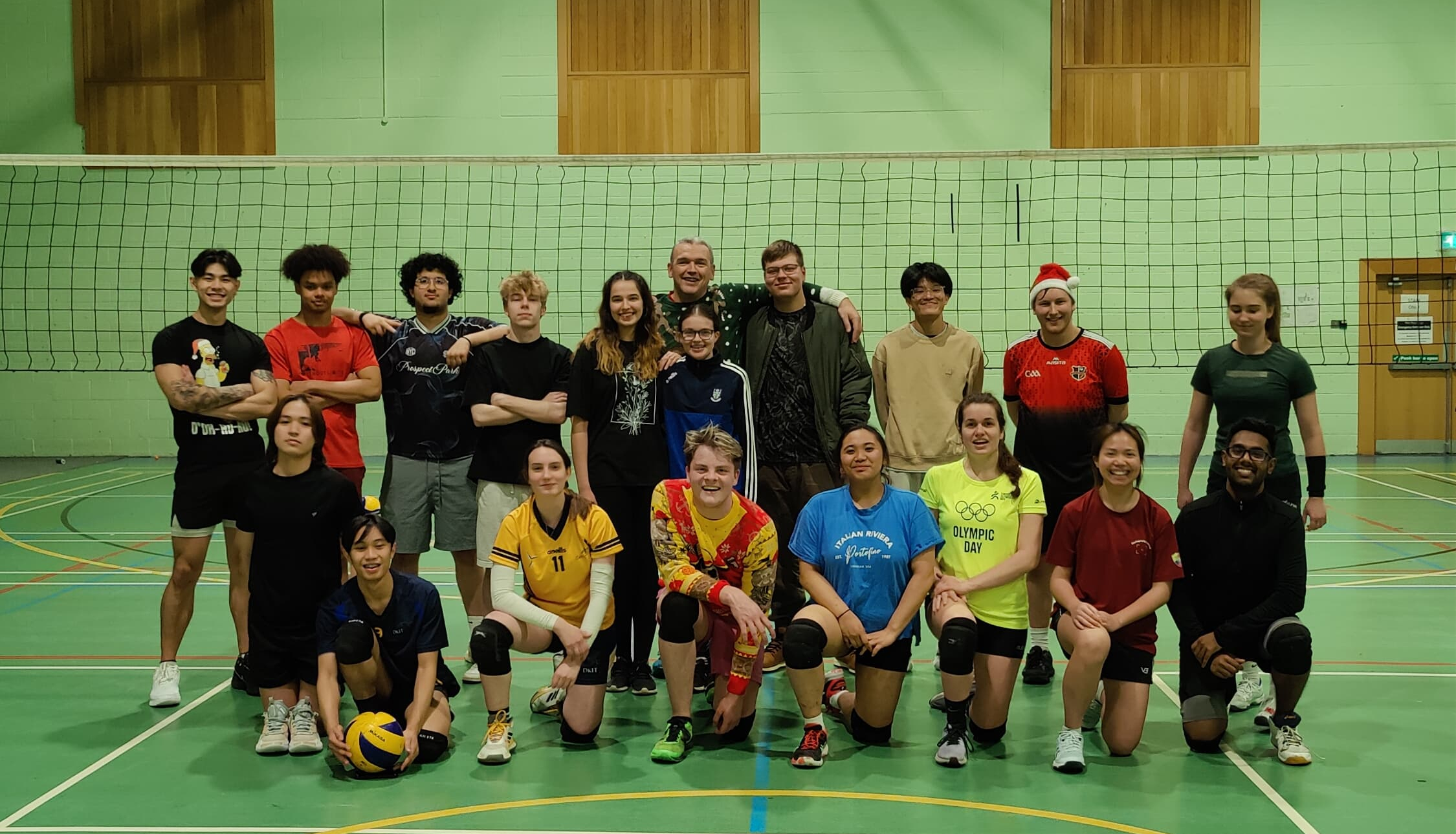 Volleyball group picture